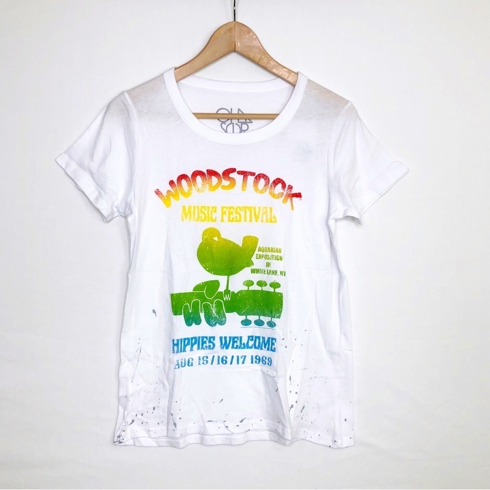 Chaser Woodstock, music festival, graphic T-shirt